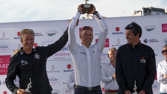 2015 - Solitaire du Figaro - Etape 1 : Bordeaux/Sanxenxo - Remise des prix