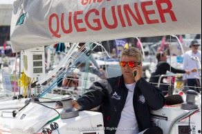 Ambiance avant le depart de la 3eme etape de la Solitaire du Figaro - Eric Bompard cachemire entre La Cornouaille et Torbay (Angleterre) - Concarneau le 14/06/2015