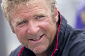 Yann Elies (Groupe Queguiner-Leucemie Espoir) Vainqueur de la 3eme etape de la Solitaire du Figaro - Eric Bompard cachemire entre La Cornouaille et Torbay (Angleterre) - le 17/06/2015