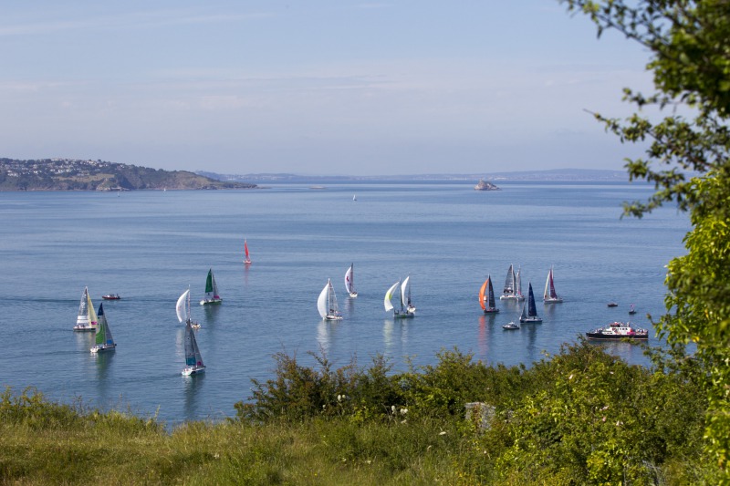 La Pro Am Torbay Race lors de la SOlitaire du Figaro - Eric Bompard cachemire 2015 - Torquay le 19/06/2015