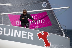 Depart de la 4eme etape de la Solitaire du Figaro - Eric Bompard cachemire entre Torbay (Angleterre) et Dieppe - Torbay le 21/06/2015