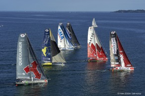 Lorient, vendredi 25 septembre 2015, Trophée Azimut 2015, départ des 24 heures.