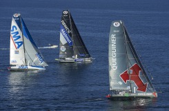 Lorient, vendredi 25 septembre 2015, Trophée Azimut 2015, départ des 24 heures.