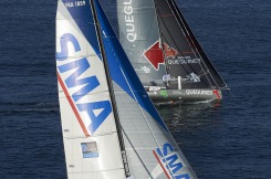 Lorient, vendredi 25 septembre 2015, Trophée Azimut 2015, départ des 24 heures.