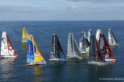 Lorient, vendredi 25 septembre 2015, Trophée Azimut 2015, départ des 24 heures.