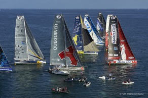 Lorient, vendredi 25 septembre 2015, Trophée Azimut 2015, départ des 24 heures.