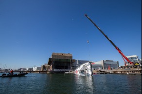 Test de Jauge à 90° - Imoca Quéguiner-Leucemie Espoir - Skipper : Yann Elies - Lorient le 18/04/2016