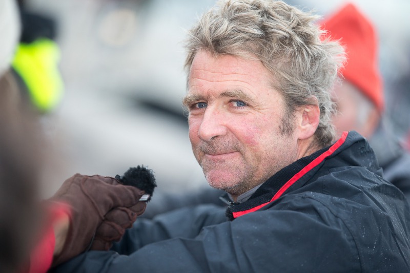 Yann Elies, skipper du monocoque Imoca Queguiner-Leucemie Espoir, 5eme du Vendee Globe 2016-2017 en 80j 3h 11m et 9s- Les Sables d Olonne le 25/01/2017