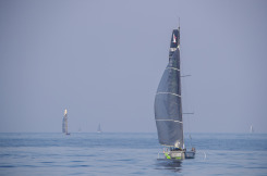 Yann Elies (Queguiner Materiaux-Leucemie Espoir) lors de la 3eme etape de la Solitaire du Figaro entre Dunkerque et Saint-Nazaire - le 16/09/2020